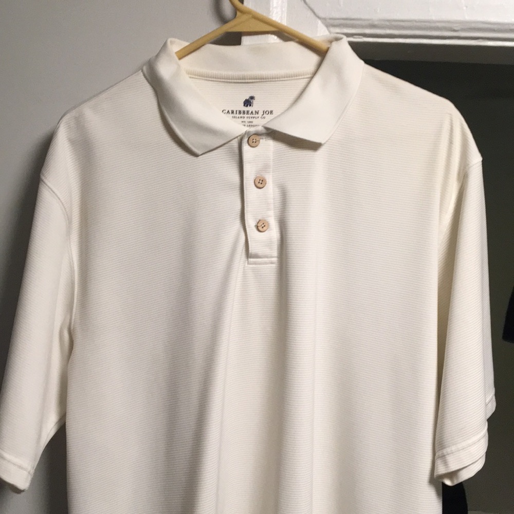 XL White Caribbean Joe Polo